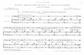 Don Quichotte à Dulcinée, Chansons Pour Baryton Et Orchestre, M. 84 [Arr. Voix Et Piano, Ravel, 1933]