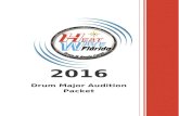 2016 Drum Major Packet