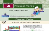 Phrasal Verbs (verbos frasais)
