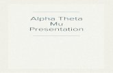 Alpha Theta Mu Presentation
