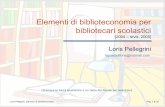 Elementi Di Biblioteconomia