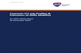 ACS Common ICT Job Profiles & Indicators of Skills Mobility