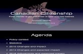 Canadian Citizenship: From “Harder to get and easier to lose” to a new balance