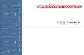 Yanmar Operation Manual 8sy