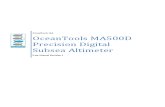 OceanTools MA500D Manual Rev 2