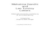 MG Tolstoy Letters