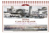 2016 Calendar - Nostalgic Cyprus (English)