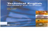 1 Technical English Vocabulary and Grammar