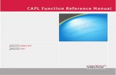 Cap l Function Reference Manual