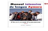 Manual Intensivo de La Lengua Aymra Félix Layme