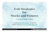 Exit Strategies for Stocks & Futures - Trade Management - Charles LeBeau