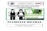 Kto12 House Hold Services Learning Module