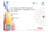 15020 First Steps With IBM Integration Bus Application Integration in the New World