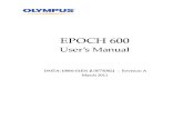 Olympus EPOCH 600 Manual