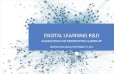 Digital Learning R&D: Making Space for Participatory Leadership (281661021)