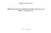 AD20 - Backyard Rabbit Farming in the Tropics