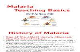 MALARIA TEACHING BASICS By Dr.T.V.Rao MD