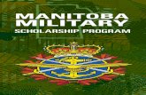 Manitoba Military Scholarship Program