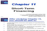 Short Term Financing Alternatives