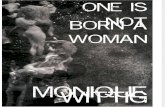 WITTIG One Not Born Woman