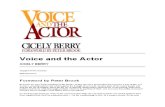 Voice and Actor