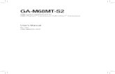 Mb Manual Ga-m68mt-s2 v1.3 e