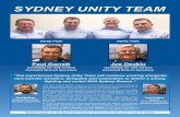 Sydney Unity Team - 2015 Flyer