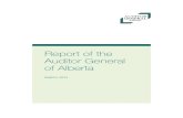 Alberta Auditor General's March 2015 Report