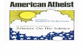 American Atheist Magazine Dec 1985