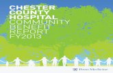 Chester County Hospital Community Benefit Report 2013.pdf