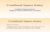 Confined Space Entry Hazards Tanks and Pits