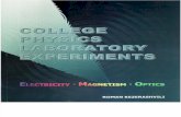 College Physics Laboratory Experiments-Electricity, Magnetism, and Optics By Roman Keserashvili.pdf