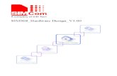 SIMCom SIM968 Hardware Design 1.00