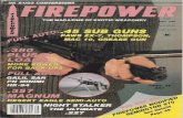 The Galil SAR by Lee Upchurch - Firepower Magazine May 1985