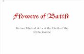 Italian Martial Arts at the Birth of the Renaissance