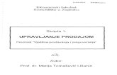 Upravljanje Prodajom Skripta 1 Tomasevic-lisanin