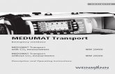 Weinmann Medumat Transport Emergency Ventilator - User Manual