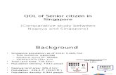 QOL of Senior Citizen in Singapore