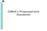 CMHA’s Unit Standards January 2013
