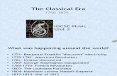IGCSE Classical Music
