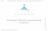 Amenajari Interioare Apartamente 3 Camere ,Firma Constructii Bucuresti