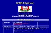 Eor Methods-msc 1 2013
