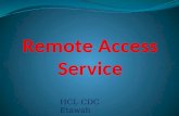 remote accessB service-