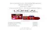 DIM marketing campaign for L'Oreal
