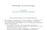 9. Kidney Exchange Fall 2011