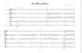 Palladio (Allegretto) - Score and Parts