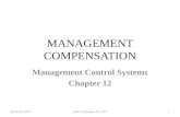 Ch 12 Management Compensation