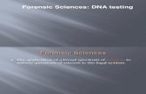 Forensic Science DNA Testing