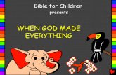 01 When God Made Everything