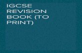 Igcse Revision Book (to Print)